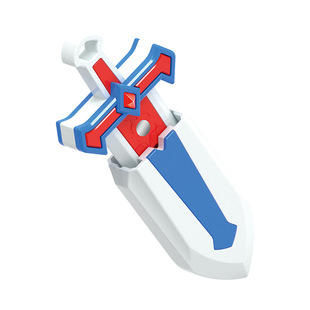 萝卜刀石中剑解压玩具宝剑剑鞘宝剑非3D打印宝刀推牌手持把玩宝剑