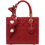 纽芝兰戴妃包包2022新款大容量红色新娘婚包结婚手提包单肩斜挎包