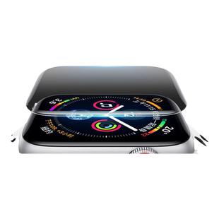 applewatch7钢化膜苹果s8手表膜iwatch6uv膜11全包S5代s9胶4保护膜se2一体屏幕透明光学玻璃10贴膜Ultra3适用
