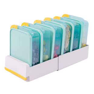 家之物语米糠保鲜盒冰箱食物冷冻收纳盒厨房水果蔬菜密封储存盒