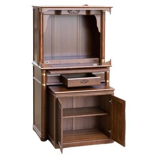 全实木佛龛供桌神台家用新中式立柜现代轻奢小型贡佛台观音供奉台