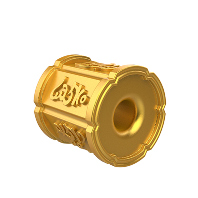 金米黄金转运珠六字真言珠