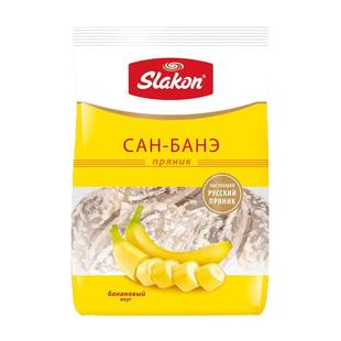 slakon俄罗斯斯拉贡光头饼进口食品黑麦早餐零食蜂蜜巧克力香蕉味