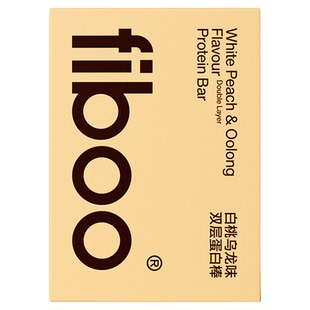 fiboo她练乳清蛋白棒代餐能量棒低0额外蔗糖营养谷物解馋零食代餐