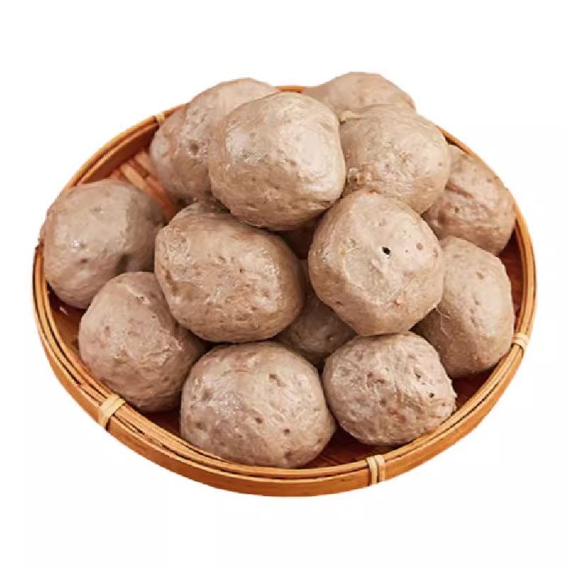 杏花吴记牛肉丸潮汕正宗牛筋丸牛肉火锅新鲜食材菜品汕头特产肉丸