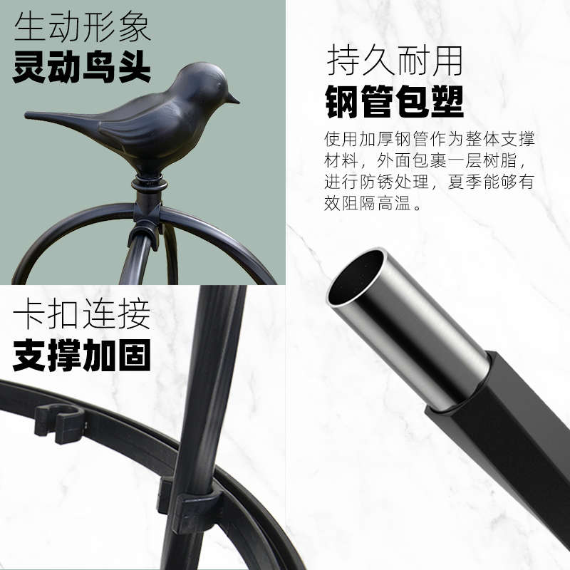 花架爬藤架月季藤架架子铁线莲蔷薇花葡萄花园户外庭院阳台支架