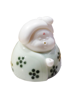 创意唐宝宝陶瓷仕女香插茶宠摆件