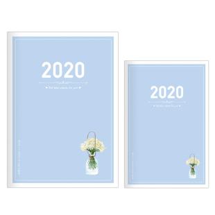 2026年小清新工作日志本小秘书日程本时间管理好习惯养成便携月计划打卡自律本效率手册日历本定制logo