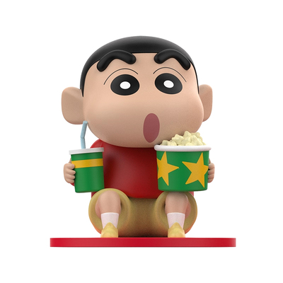 正版蜡笔小新小新的假期盲盒手办