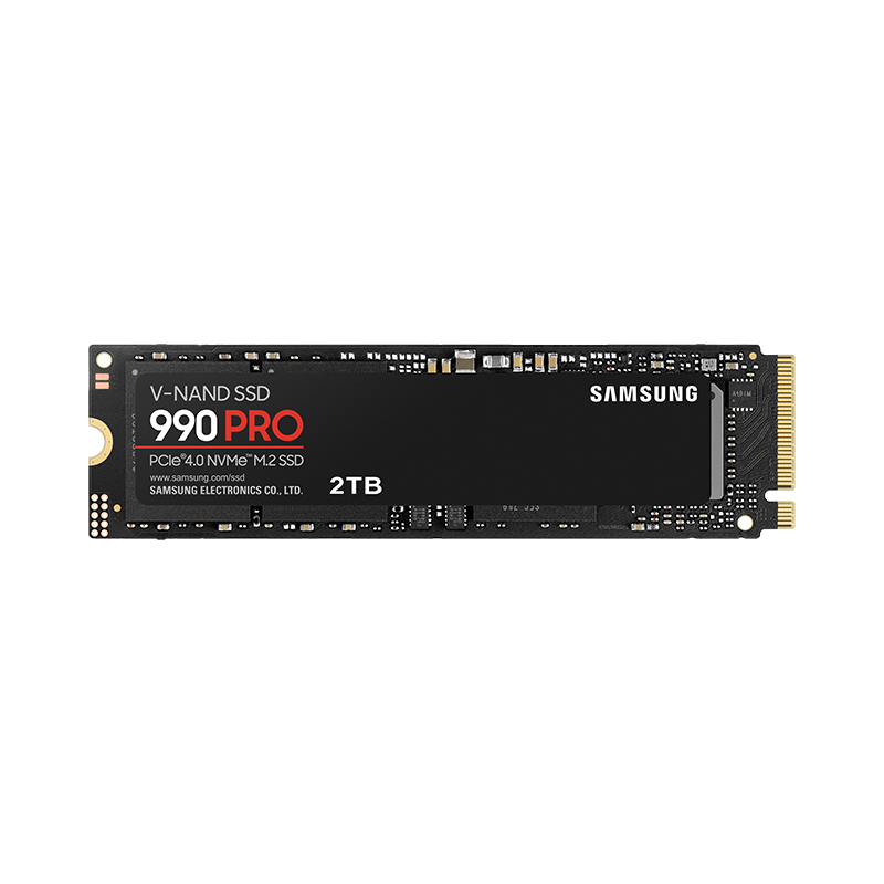 三星990PRO固态硬盘2t游戏m2笔记本ssd台式机电脑pcie4.0电竞2TB