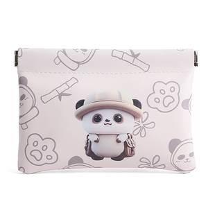 自动闭合数据线收纳包袋耳机零钱充电宝头移动硬盘便携迷你口红包