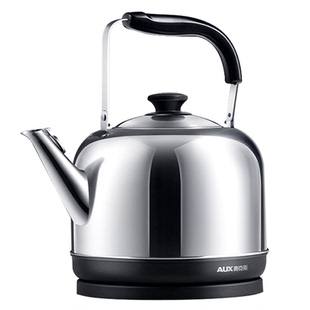 奥克斯烧水壶家用大容量恒温开水壶304不锈钢自动断电插电热水壶