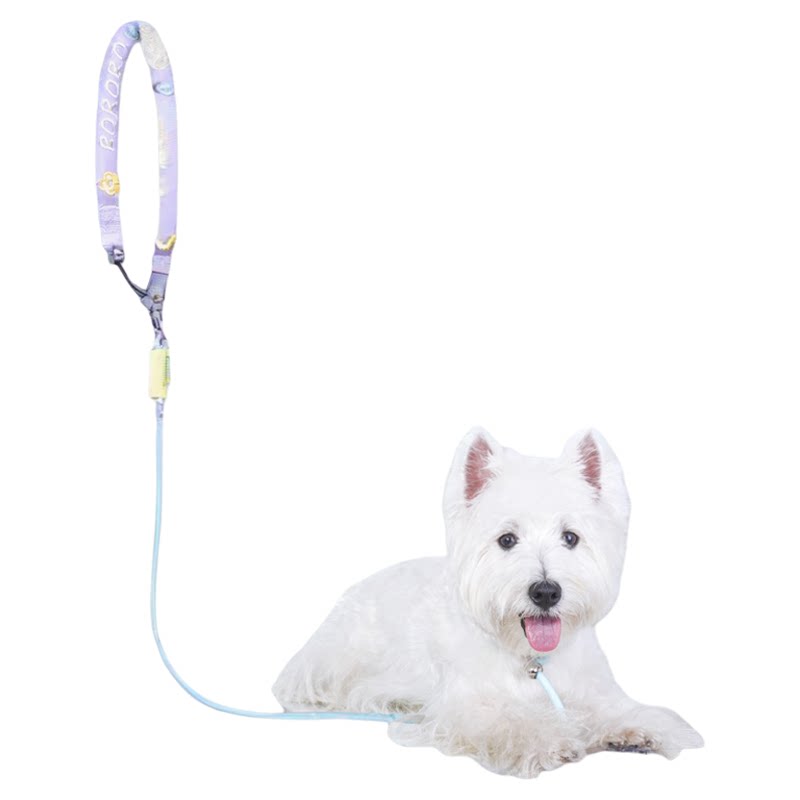 BORORO狗狗牵引绳P绳中小型犬专用遛狗狗链子防爆冲宠物用品