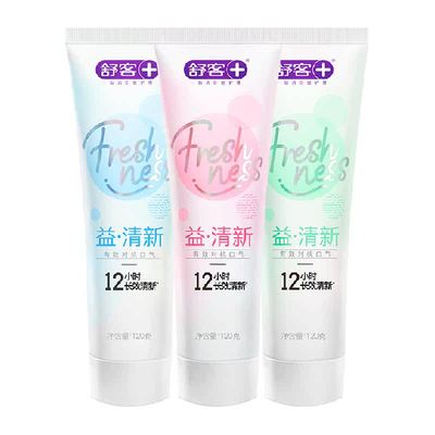 舒客益生菌长效清新牙膏