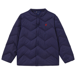 POLO WALK童装 男女童羽绒服轻薄款短款2025新款冬季儿童外套上衣