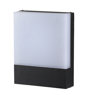 超薄门口壁灯户外防水阳台墙灯超亮楼梯别墅庭院室外门口人体感应