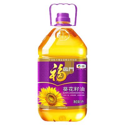 福临门5L桶装葵花籽油中粮