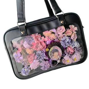 日系大食量大容量JK痛包单肩斜挎手提日常通勤上学自习漫展吧唧包