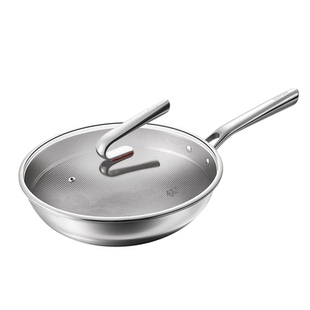 苏泊尔炒锅纯钛无涂层家用不粘锅炒菜锅有钛燃气电磁炉通用旗舰店