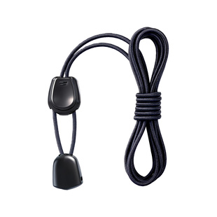 鞋带免系神器懒人卡扣免绑弹力松紧儿童户外运动鞋不用系固定器黑