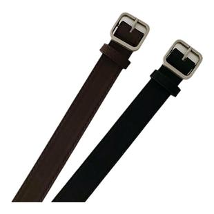 复古细黑色女士皮带男士百搭装饰牛仔裤腰带女学生男裤带ins风潮