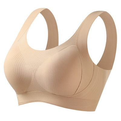 粉底液无痕薄款防下垂收副乳文胸