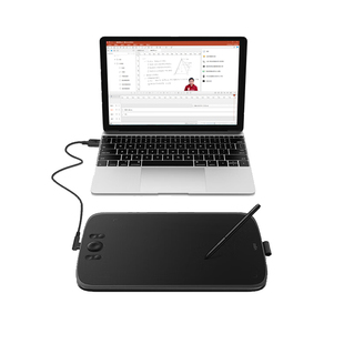 蒙以M808手写板数位板录课软件网课教学绘画板直播手写电脑手写屏