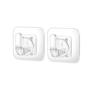 免打孔墙上放手机的架子透明厨房粘贴墙面放置平板支架神器浴室卫生间防水壁挂墙壁固定ipad床头充电置物托架