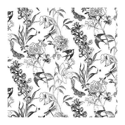 美式法式墙纸自粘家用卧室客厅