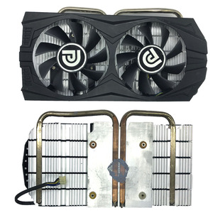 磐镭RX580显卡散热器孔距53MM适合旌宇白牌华硕七彩虹580显卡散热