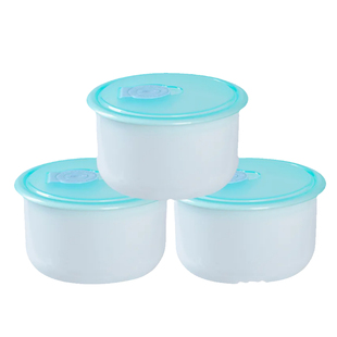 多功能家用保鲜盒套装上班族饭盒带盖可加热微波炉专用泡面碗圆形