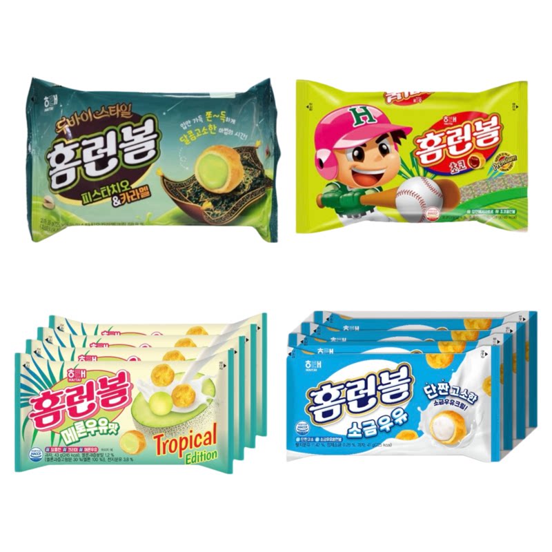 韩国直邮海太巧克力味夹心饼干球