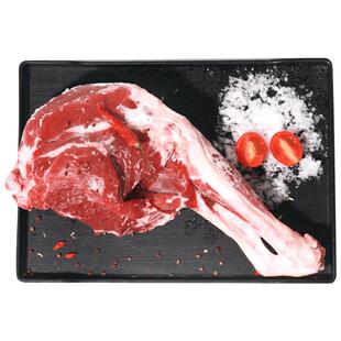 好袁头羊腿3.5斤内蒙古羔羊后腿新鲜冷冻烧烤原切整只羔羊后腿肉