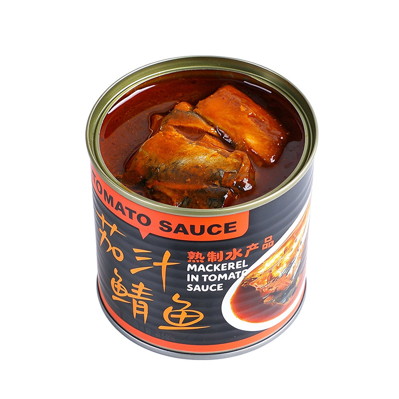 茄汁鲭鱼罐头410g即食下饭下酒菜