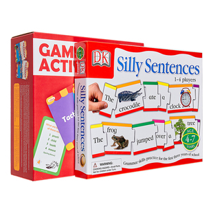 【两盒装 点教版 配套50集语法视频+PPT】Silly Sentences 愚蠢的句子 Targeting Grammar 小学英语语法词汇游戏 课堂游戏 配