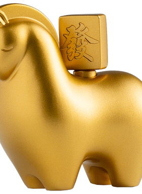 马上有钱摆件生肖马发财办公室桌面装饰品工位解压礼品新年伴手礼