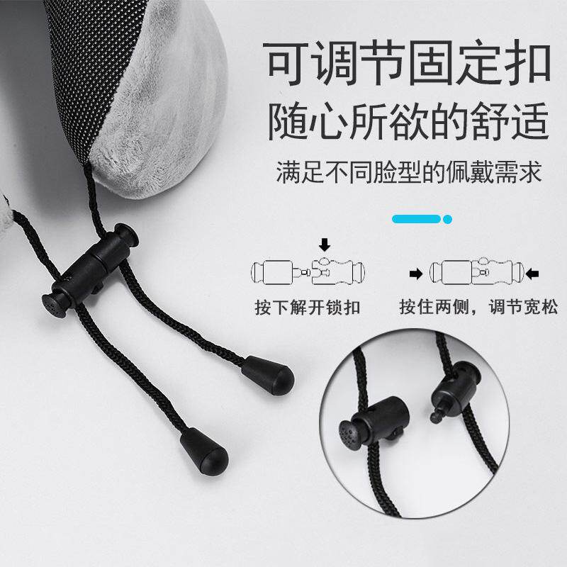 22U型记忆棉枕头旅行午睡颈飞机枕便携支撑汽车颈椎办公室收纳护