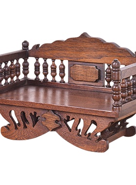 实木东南亚办公室桌面装饰摆件