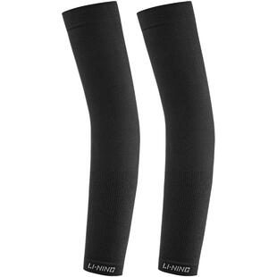 李宁冰袖男士防晒冰丝袖套男款防紫外线手套袖2026夏摩托骑行护臂