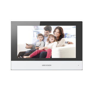 海康威视可视对讲室内机7寸分机家用楼宇可视对讲门禁系统10寸屏