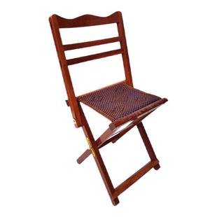 马扎实木便携式折叠靠背椅好起身礼品户外钓鱼小马札老人加高板凳