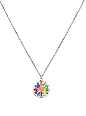 秋季旋转雏菊t恤土酷吊坠项链