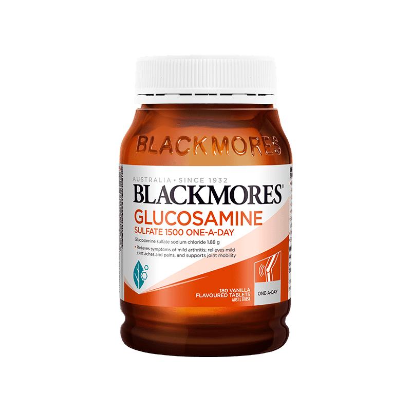 BLACKMORES澳佳宝氨基葡萄糖氨糖软骨素维骨力180片成人官方进口