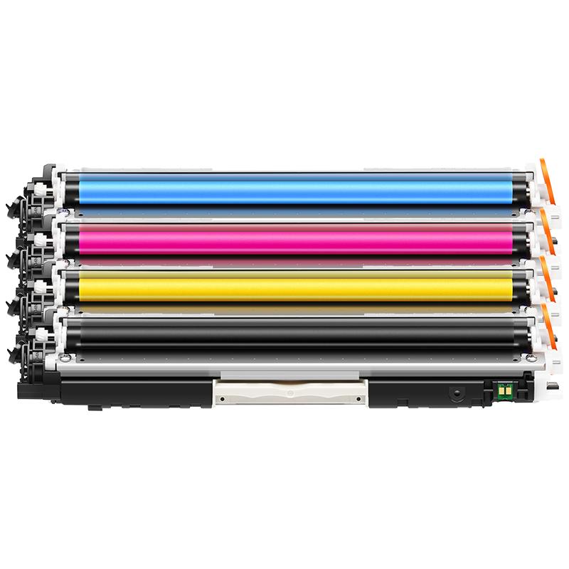 适用惠普cp1025硒鼓M176n M177fw M175A HP1025nw CE310A打印机粉盒laserjet color 126a一体机cf350a才进911