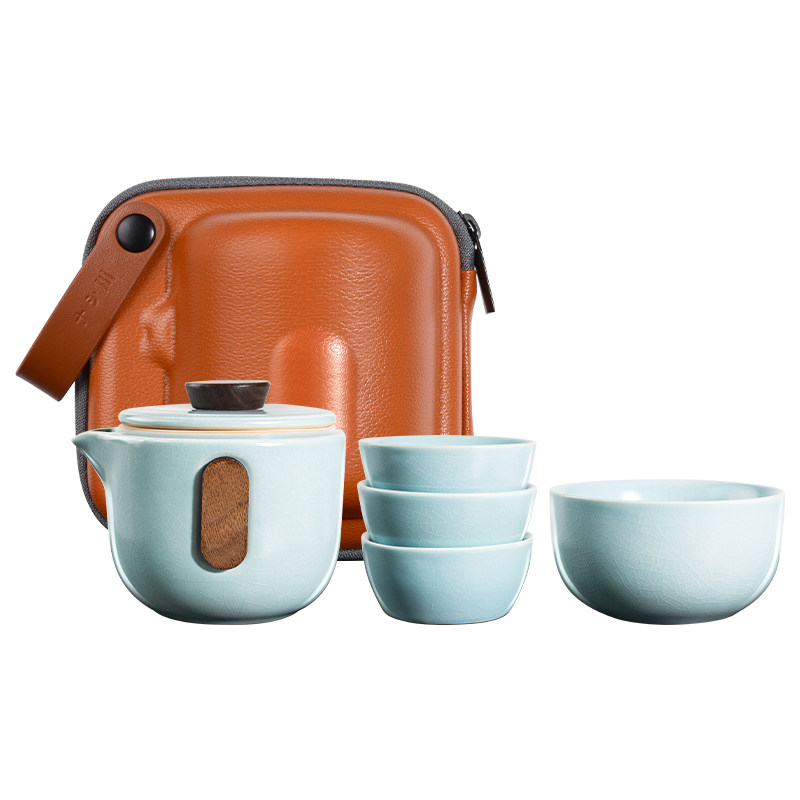 日本品牌户外便携式旅行茶具套装