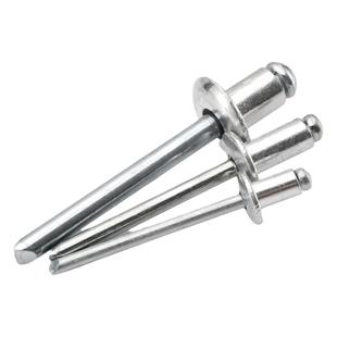 抽芯铆钉铝压拉钉拉帽卯钉螺丝配件圆头加长毛钉铝合金黑色M4M5M6