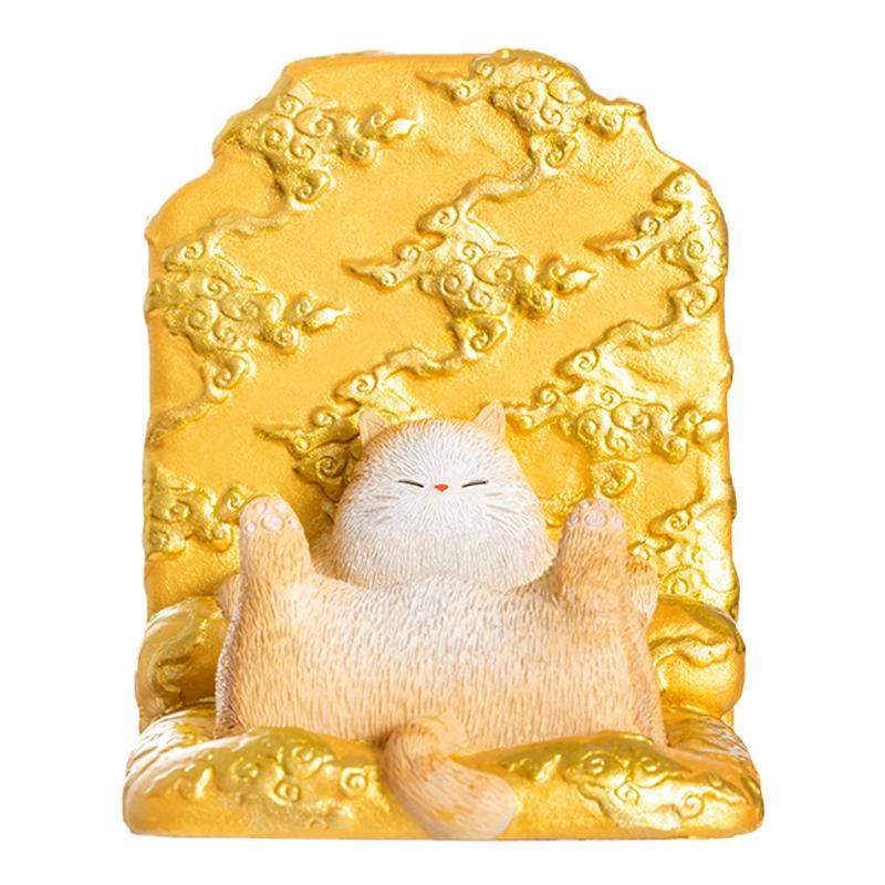 故宫淘宝｜龙椅猫手机支架汽车办公室桌面装饰品文创摆件可爱礼物