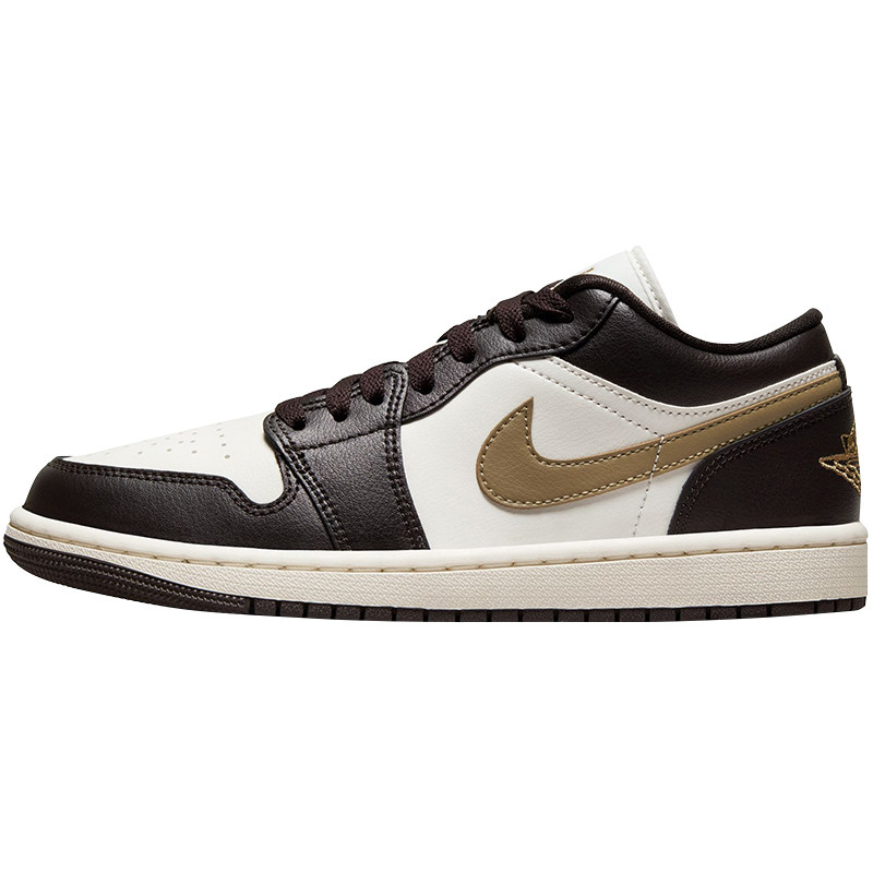 Air Jordan 1 Low AJ1白棕小摩卡复古女子运动休闲板鞋DC0774-200