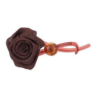 美拉德干枯玫瑰花发夹女2026新款扭扭夹高级感抓夹后脑勺夹子头饰