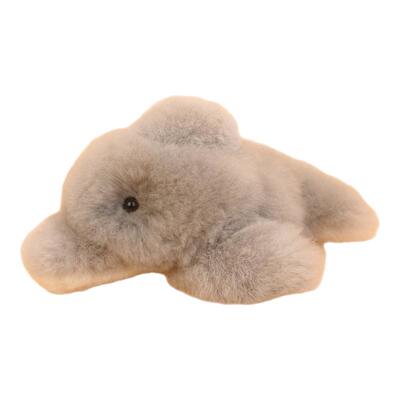 INCACULTURA海豚毛绒玩具羊驼毛